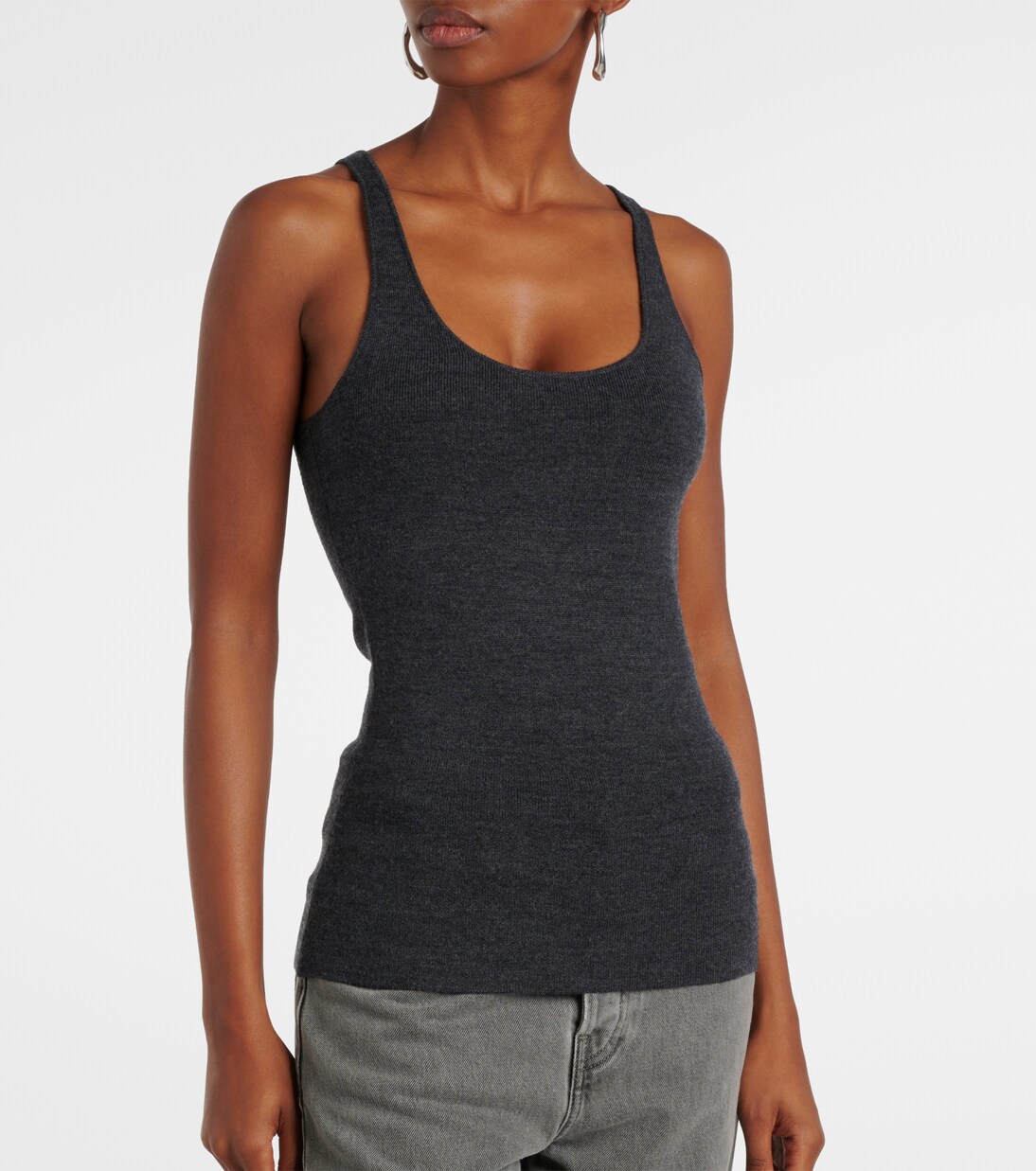 Wool-blend tank top | Toteme