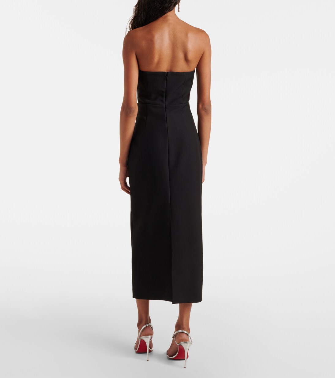 Robe midi à ornements | Roland Mouret