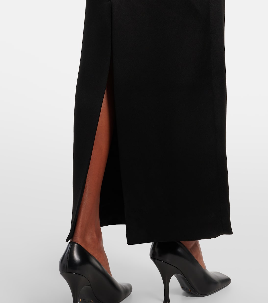 Maxirock Chet aus Satin | Khaite