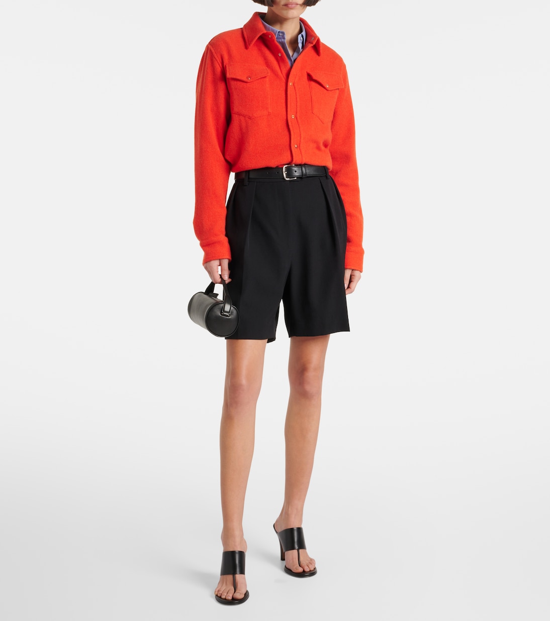 Fire cashmere shirt | God's True Cashmere