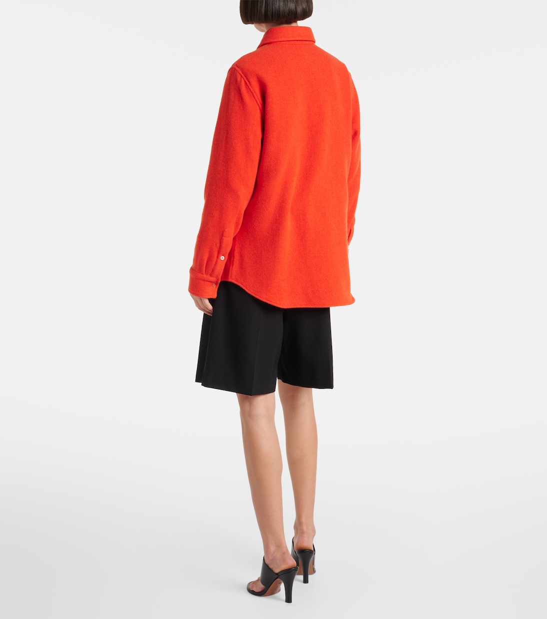 Fire cashmere shirt | God's True Cashmere