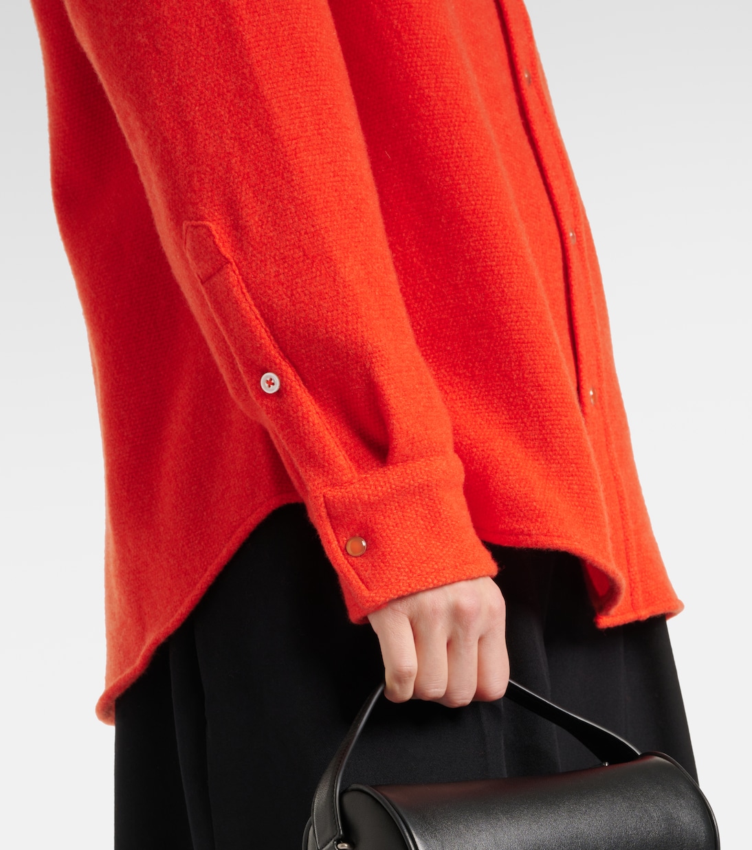 Fire cashmere shirt | God's True Cashmere