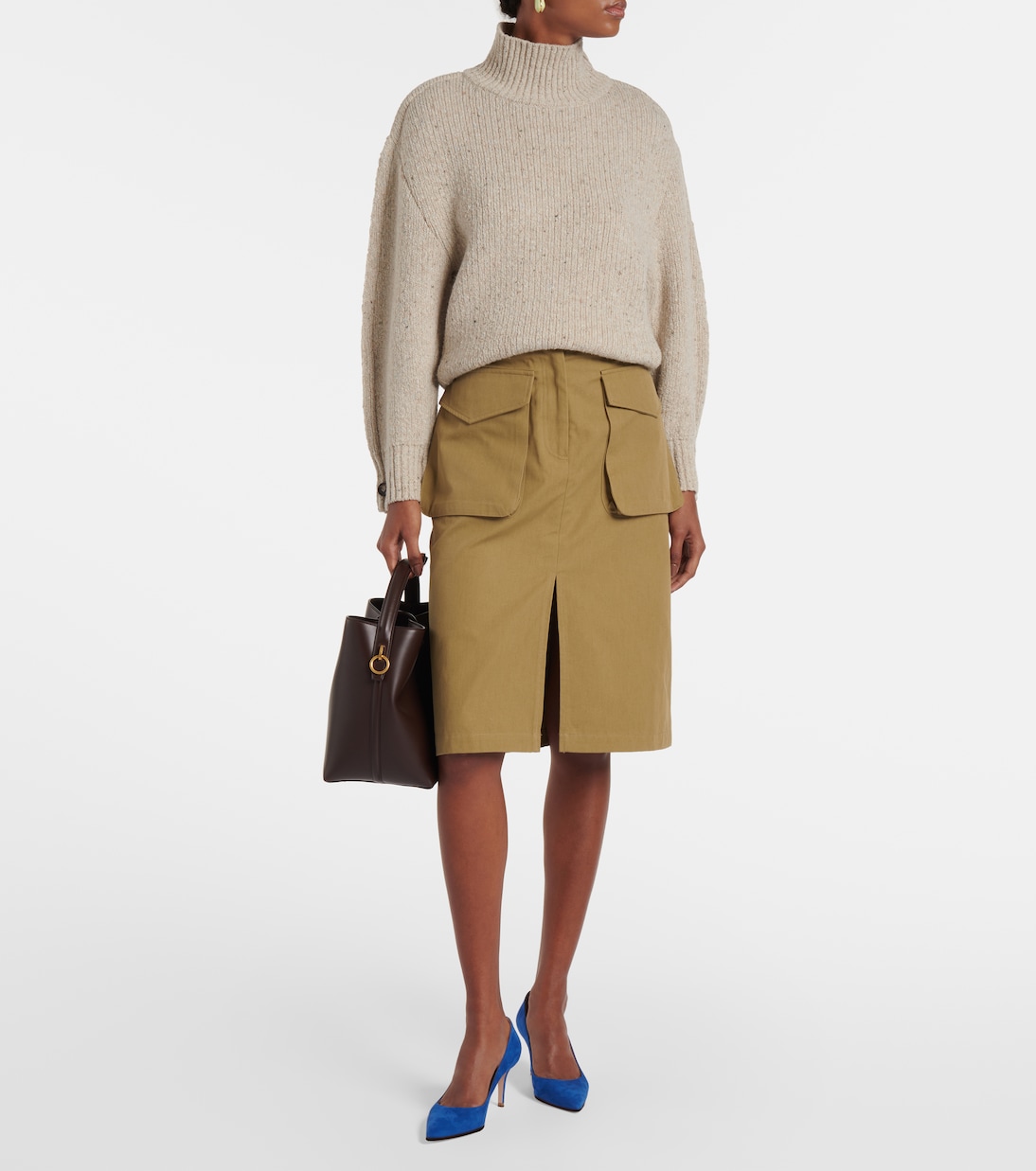 حذاء بكعب من الجلد السويدي Gianvito 70 | Gianvito Rossi