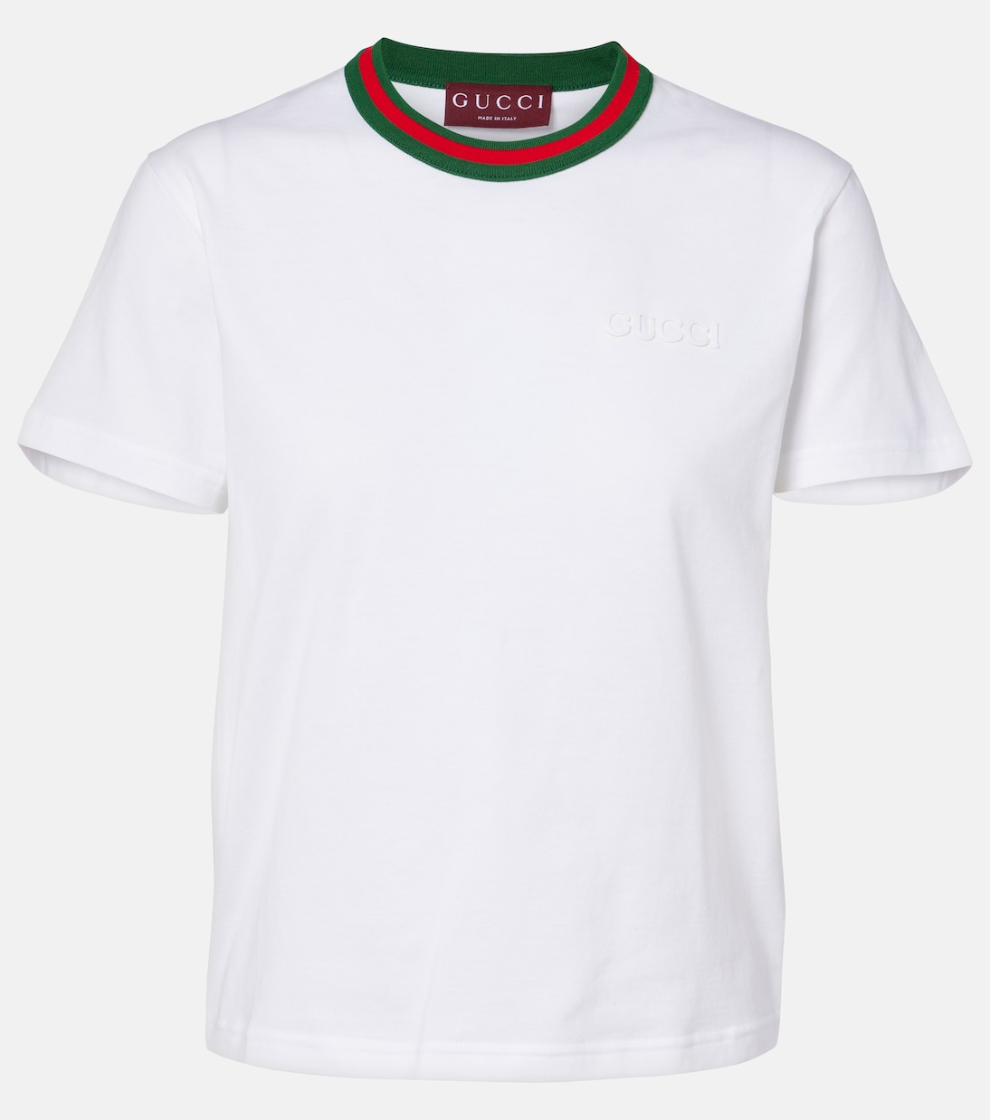 New 70s printed cotton jersey T-shirt | Gucci