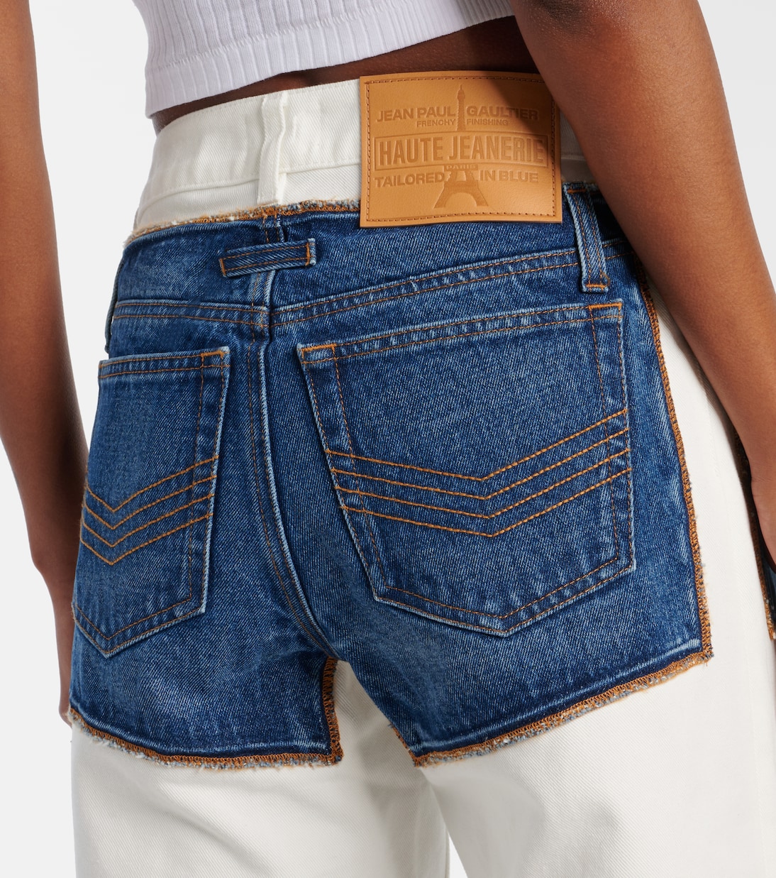 Jeans rectos Petit Grand de tiro alto | Jean Paul Gaultier