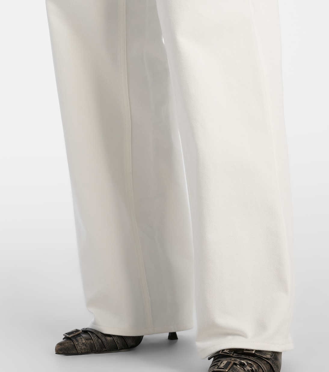 Jeans rectos Petit Grand de tiro alto | Jean Paul Gaultier