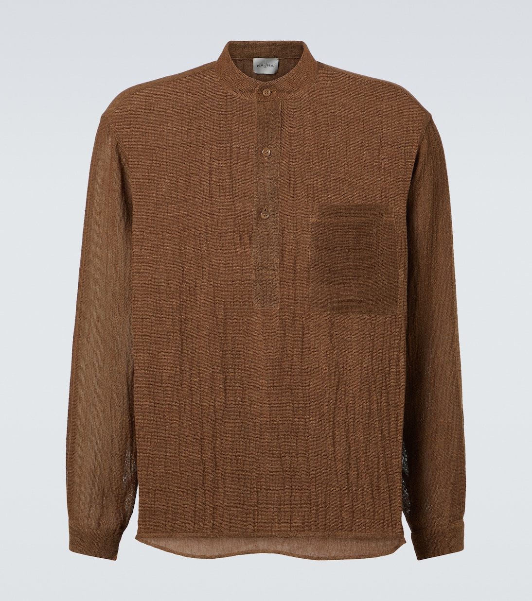 Tunica Amasa in garza di lino | Le Kasha