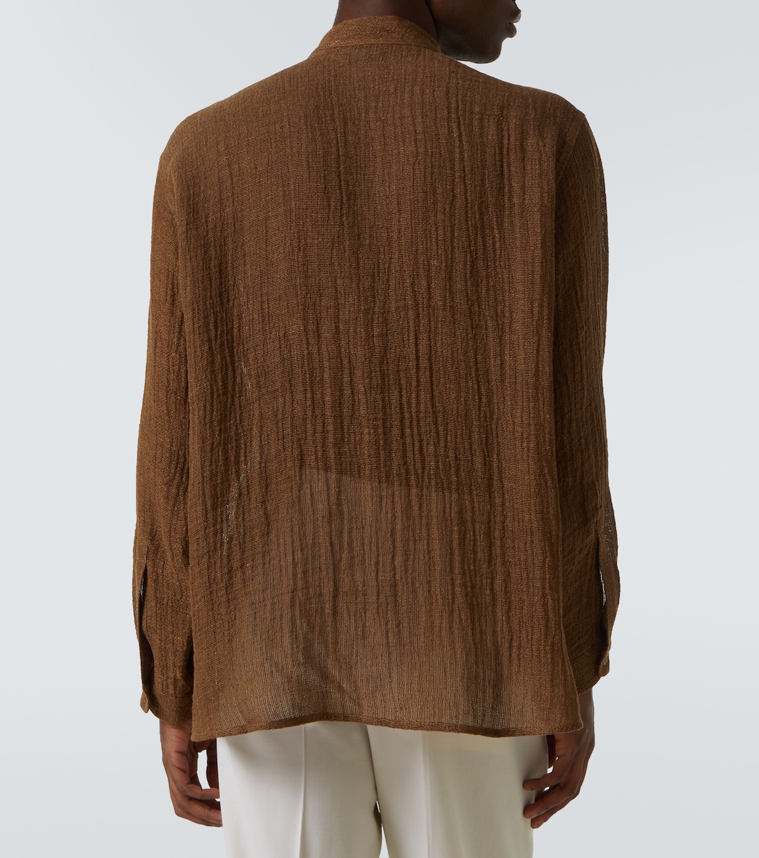 Tunica Amasa in garza di lino | Le Kasha