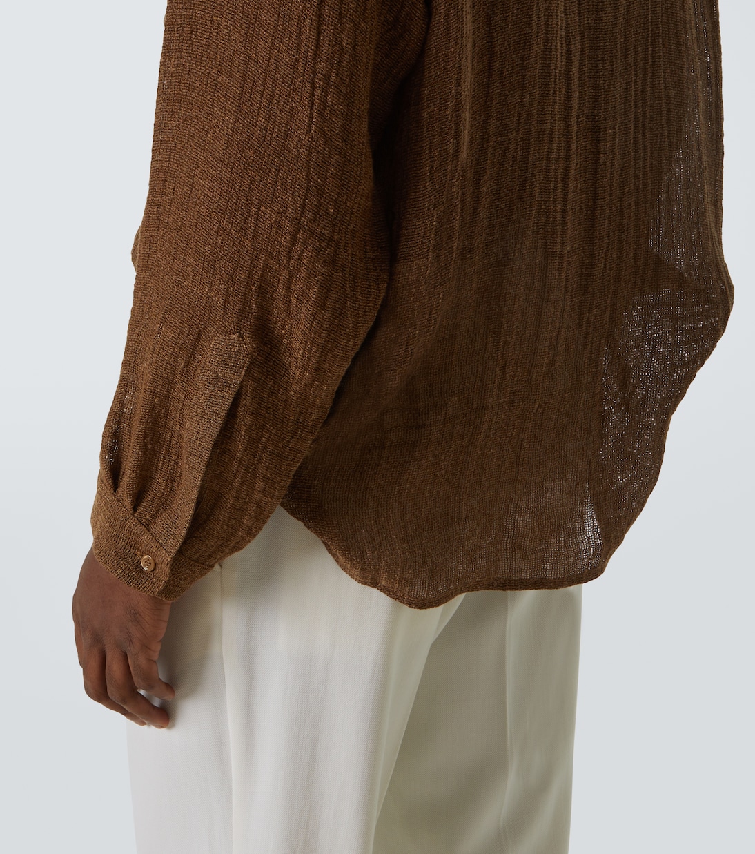 Tunica Amasa in garza di lino | Le Kasha