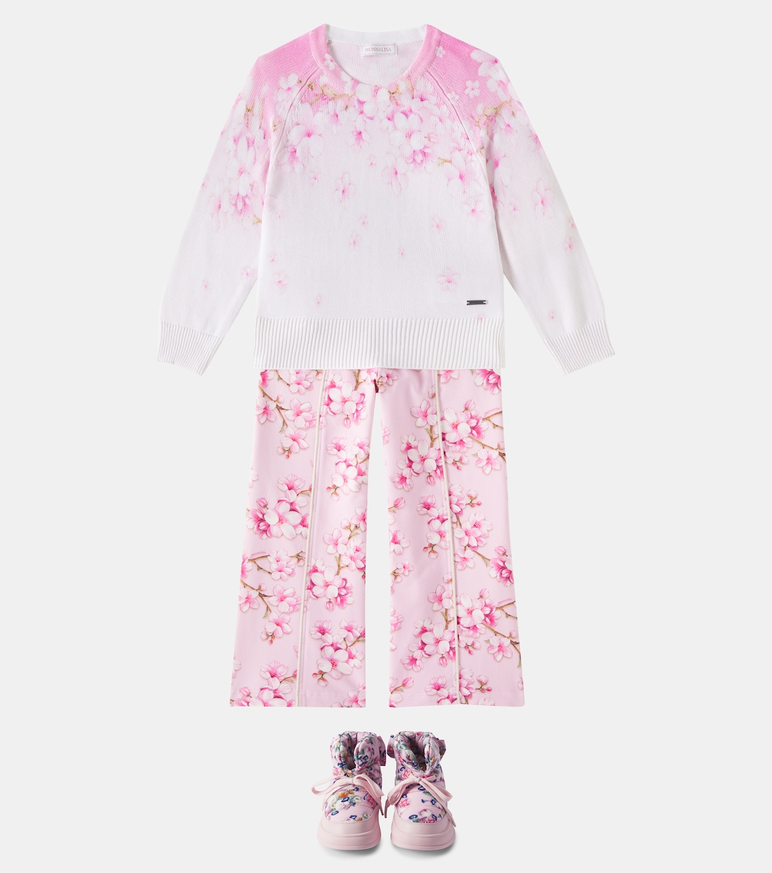 Pull à fleurs | Monnalisa