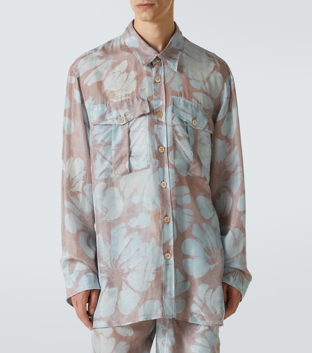 Hemd aus Seide | Dries Van Noten