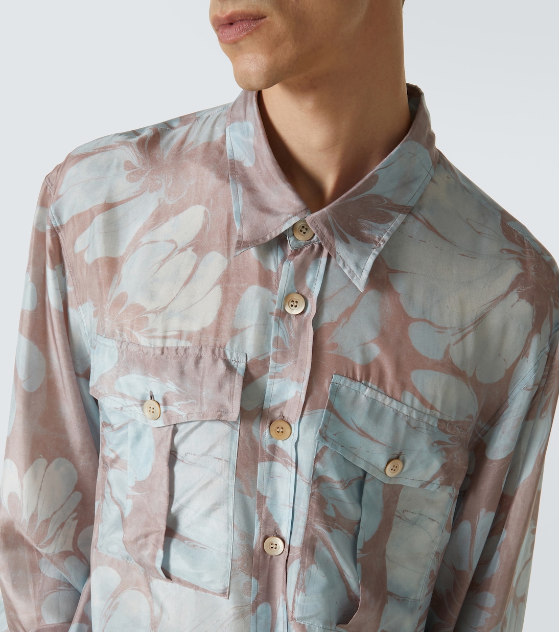 Hemd aus Seide | Dries Van Noten