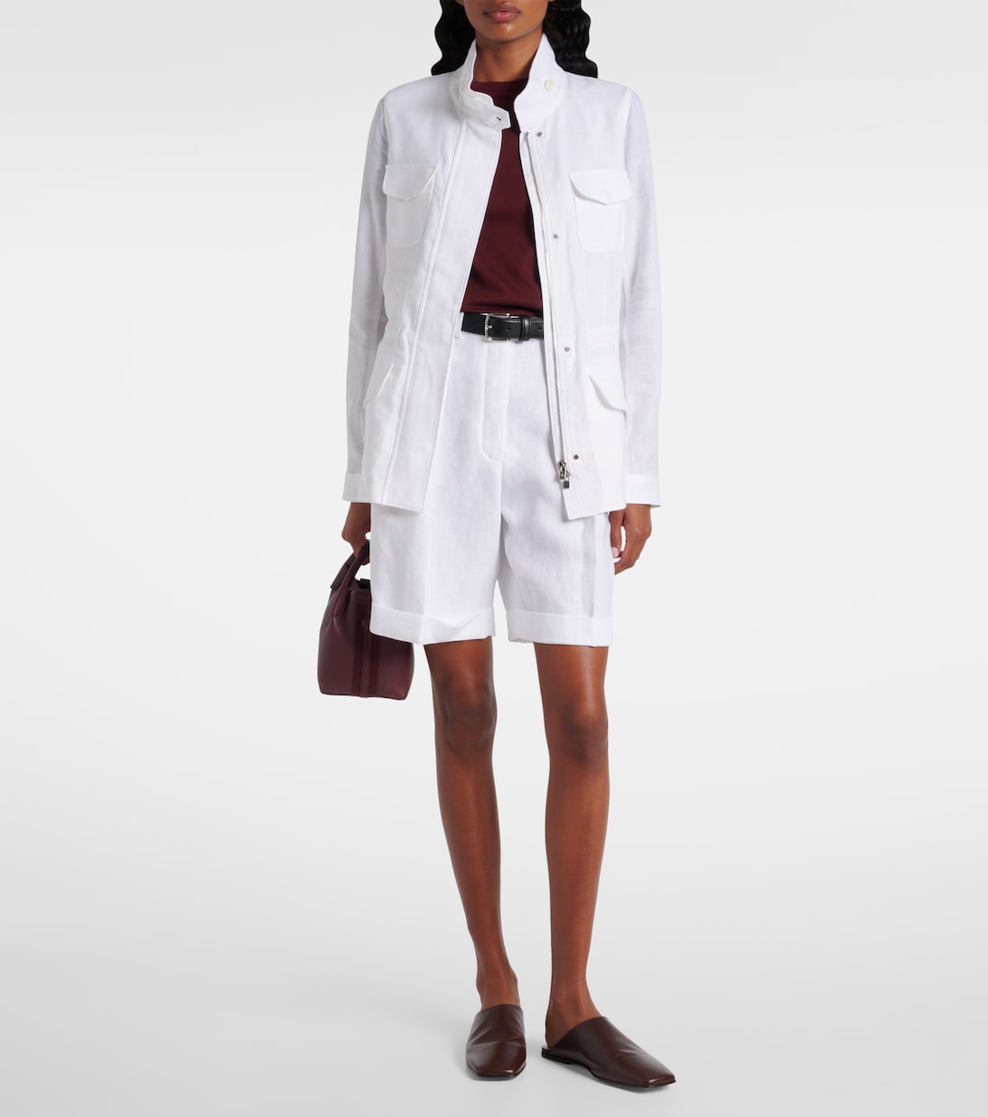 Jacke Traveler aus Leinen | Loro Piana