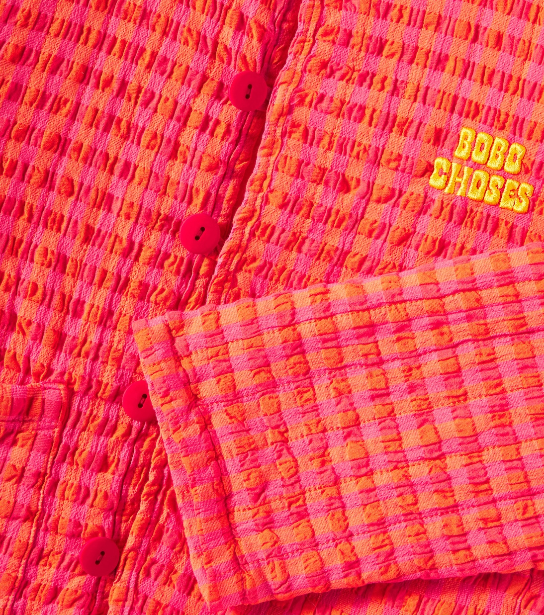 Wattierte Jacke aus einem Baumwollgemisch | Bobo Choses