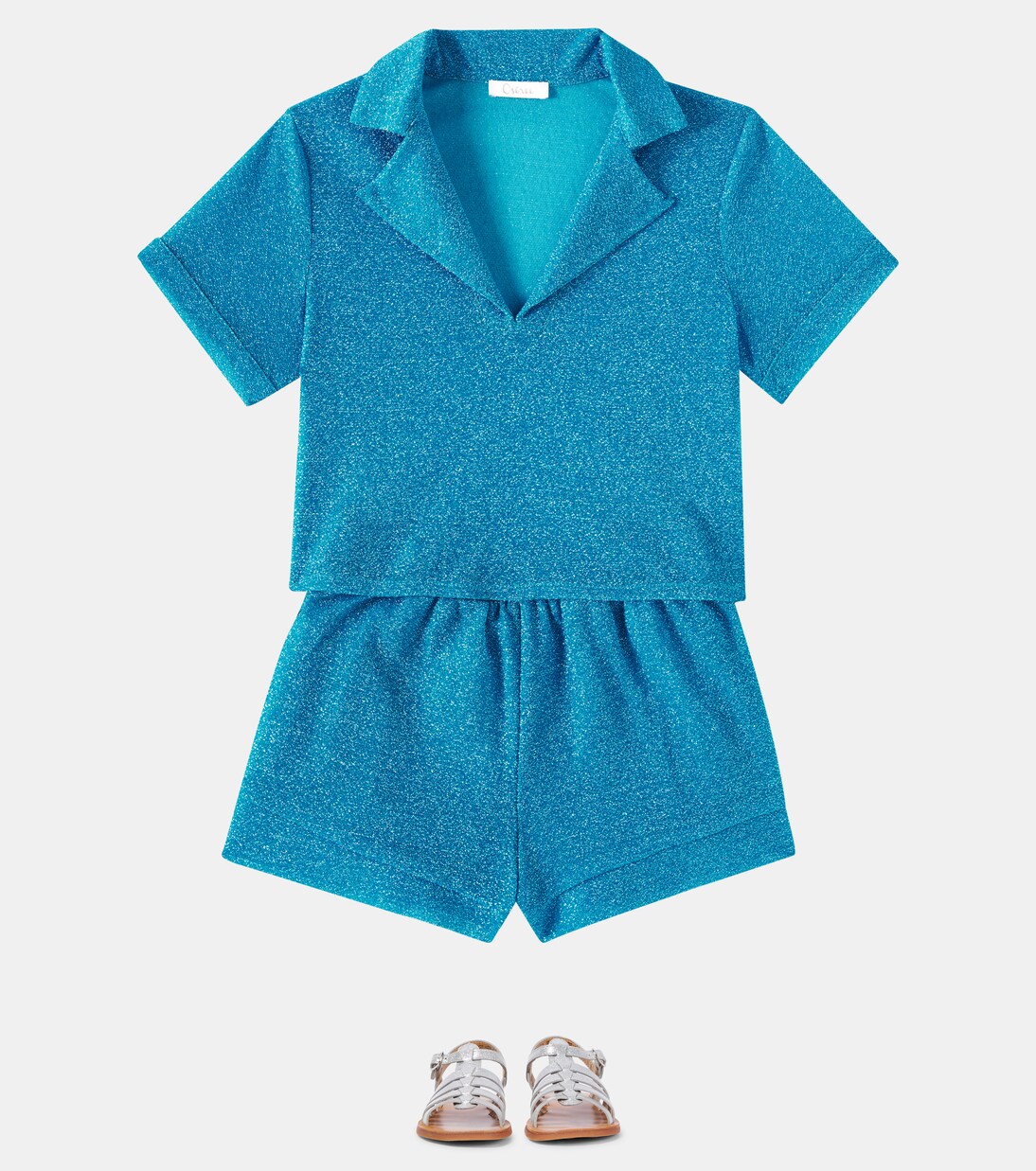 OseMini Lumiére lamé top | Oséree Kids