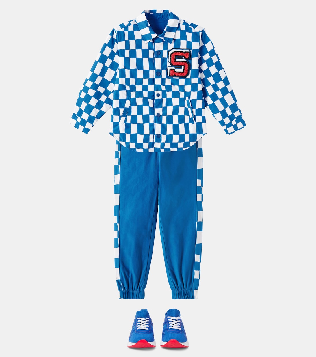 Reversible cotton-blend jacket | Stella McCartney Kids