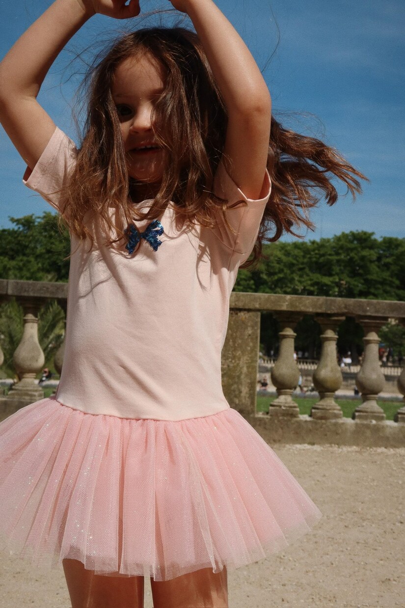 Ballerina sequined jersey and tulle dress | Konges Sløjd
