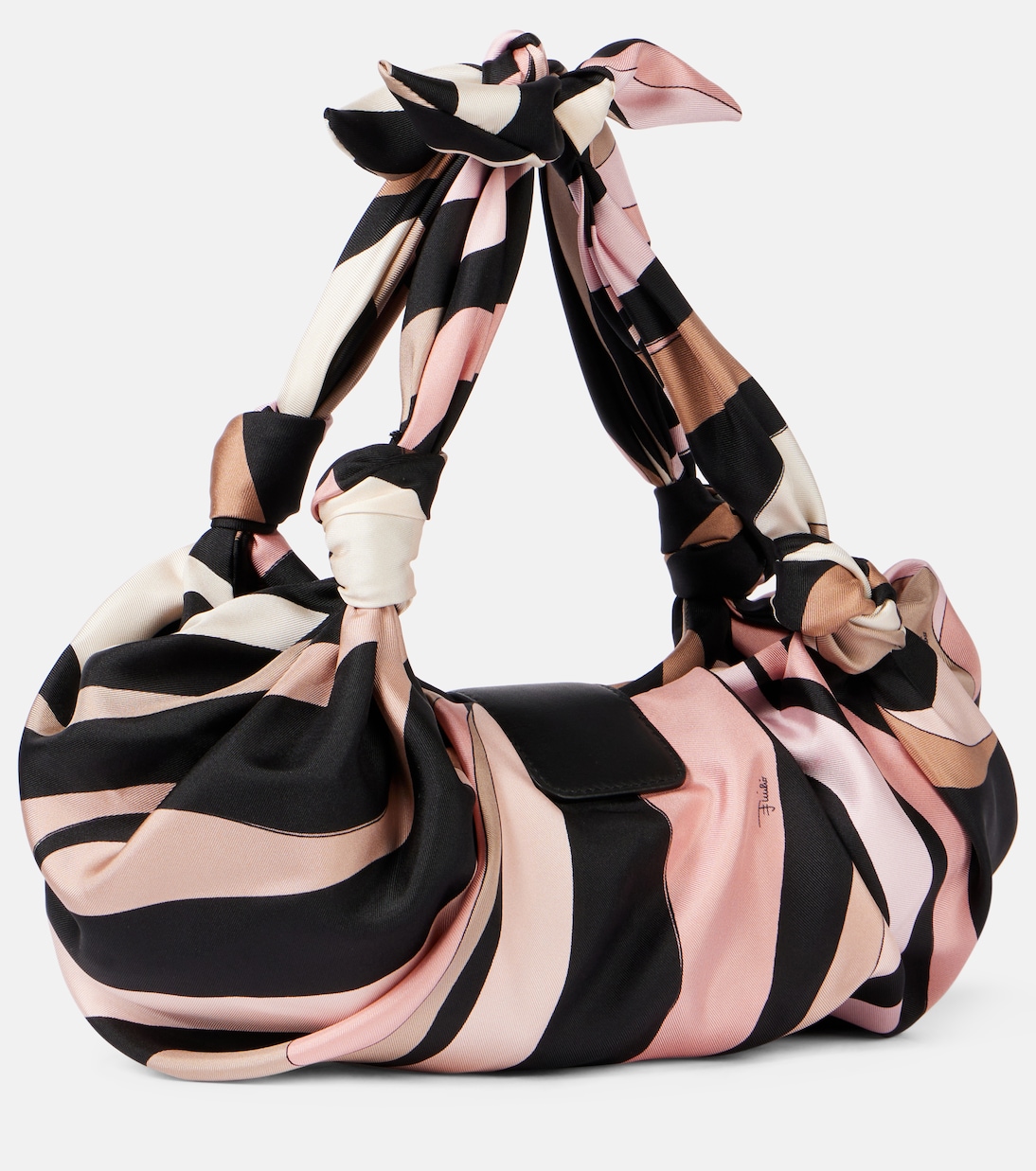 Small twill shoulder bag | Pucci