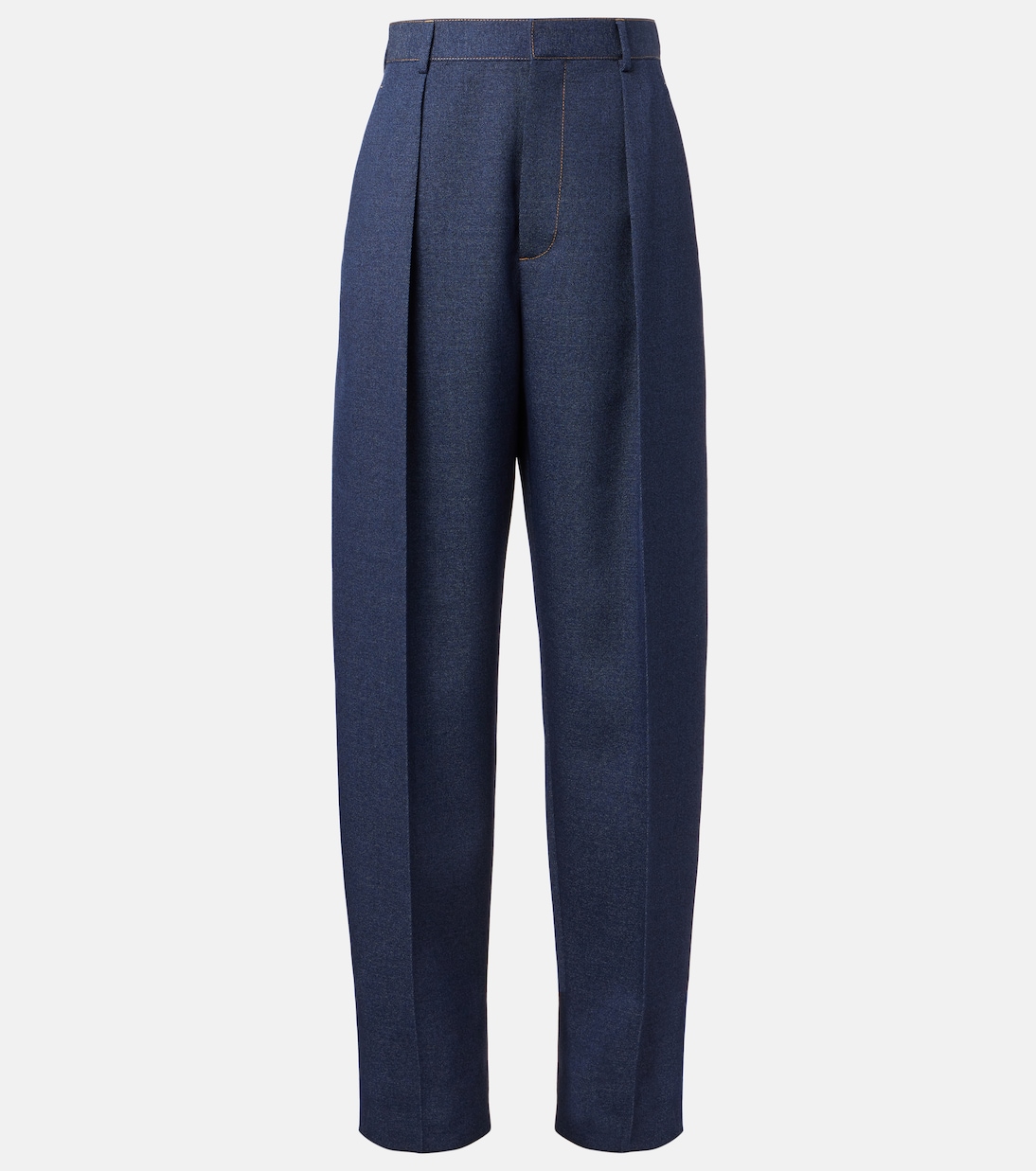 Wool drill tapered pants | Bottega Veneta