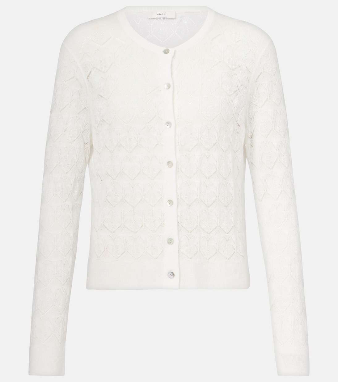 Cardigan aus Pointelle-Strick | Vince