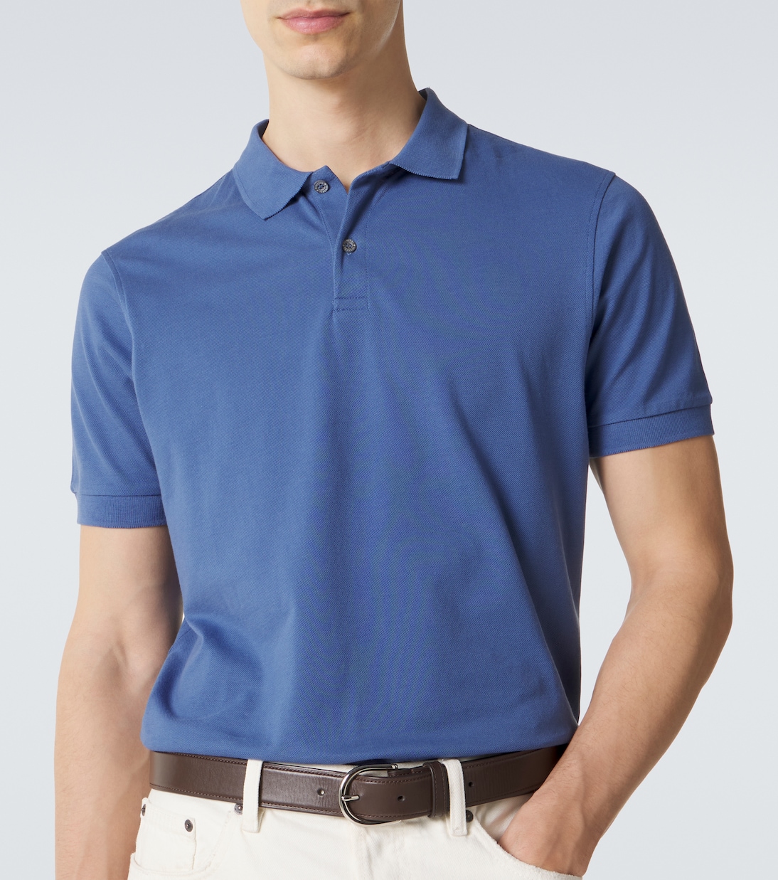 Polohemd Riviera aus Baumwolle | Sunspel