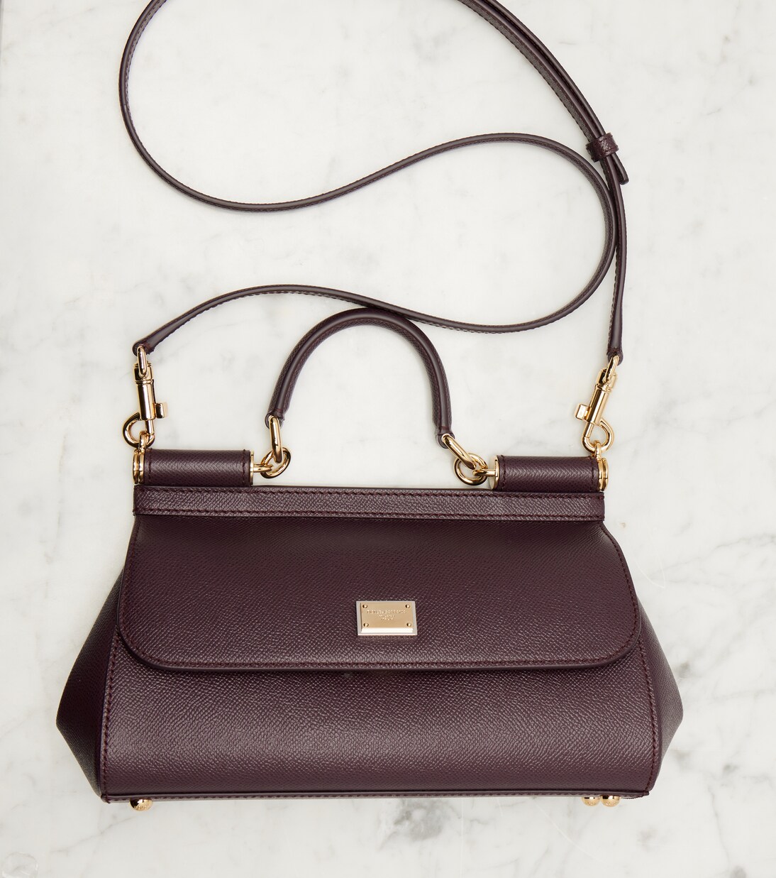 Borsa Sicily EW Small in pelle  | Dolce&Gabbana