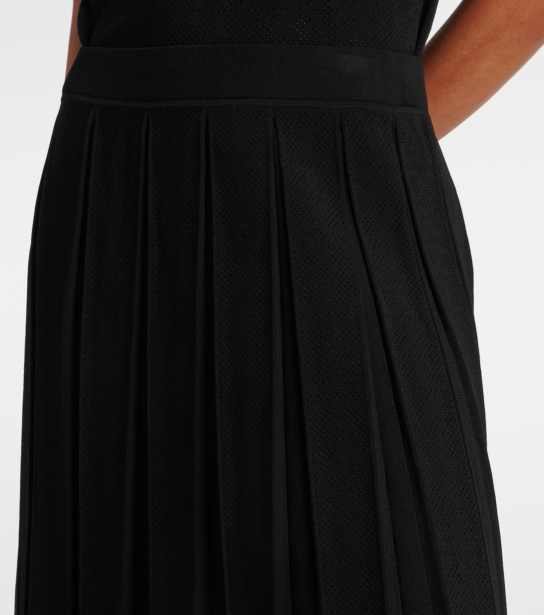 Plissierter Midirock | Tory Burch