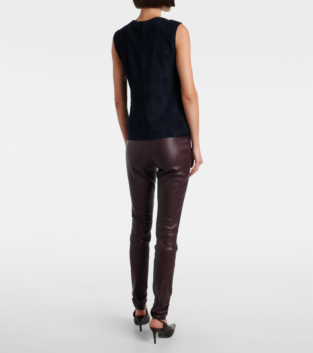 Miuccia suede top | Stouls