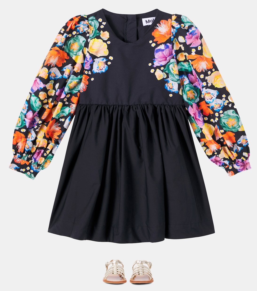 Vestido Cybil de popelín de algodón | Molo