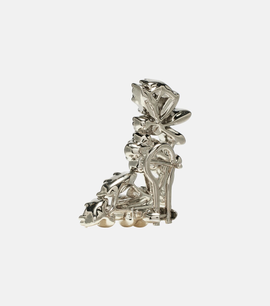 Orecchini ear cuff con cristalli | Jil Sander