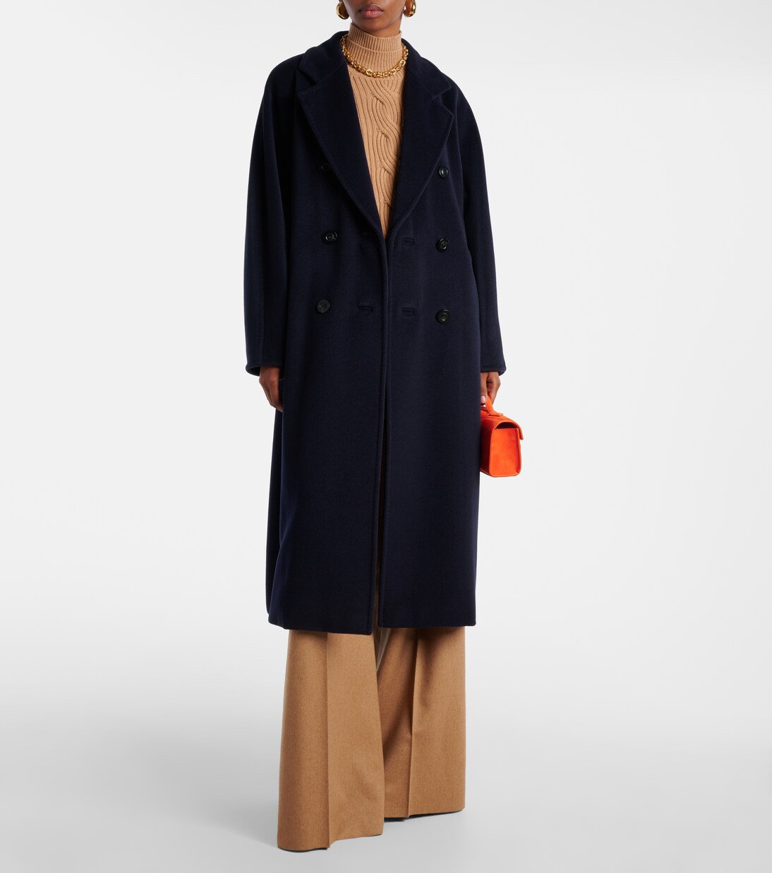 Madame wool and cashmere wrap coat | Max Mara