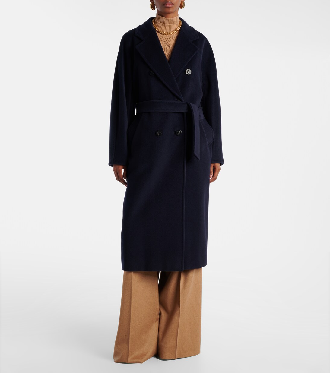 Madame wool and cashmere wrap coat | Max Mara