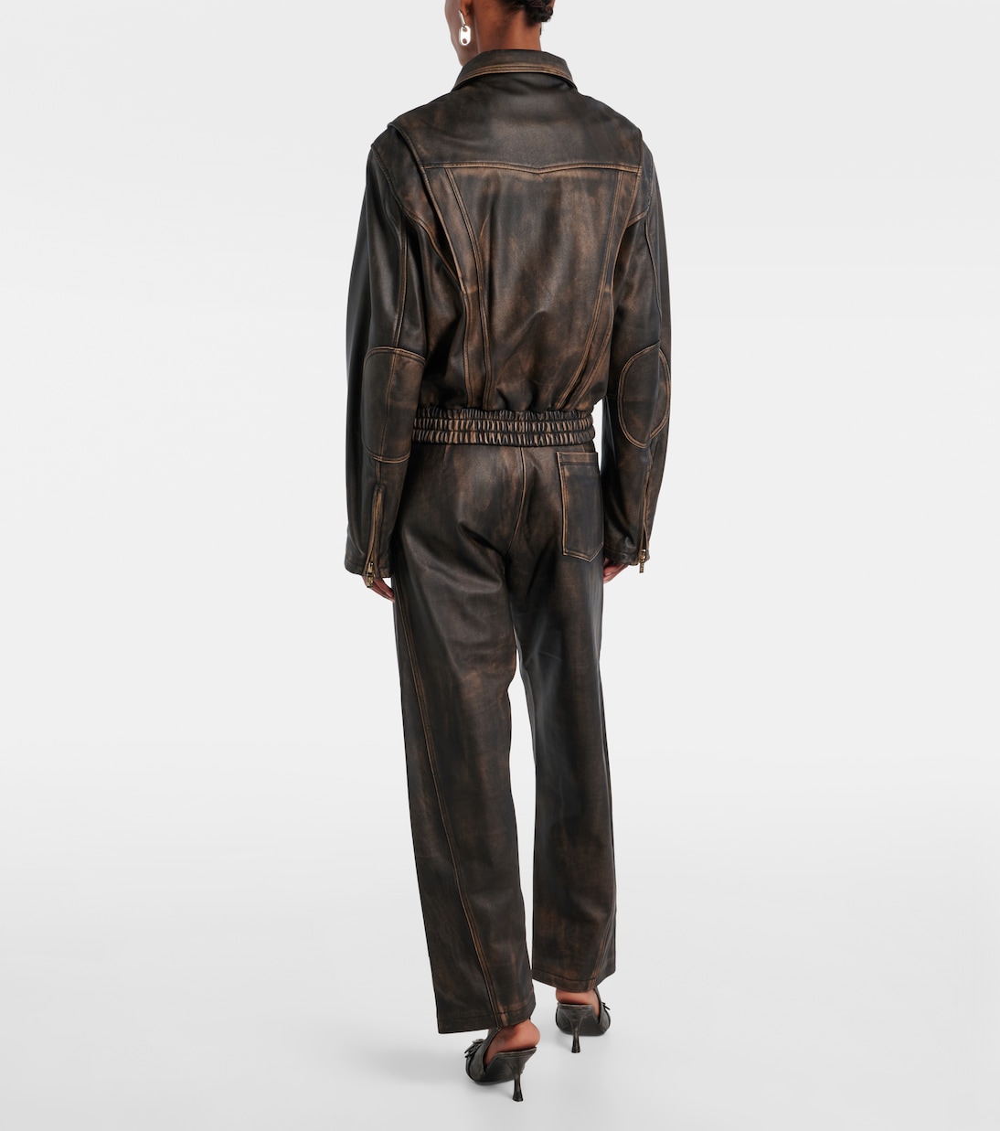 Leather jacket | Jacques Wei