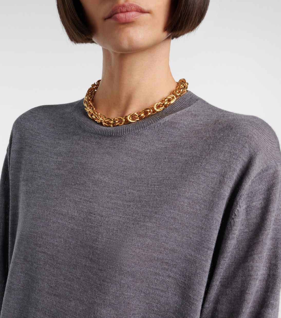 Pullover aus Wolle und Seide | Toteme