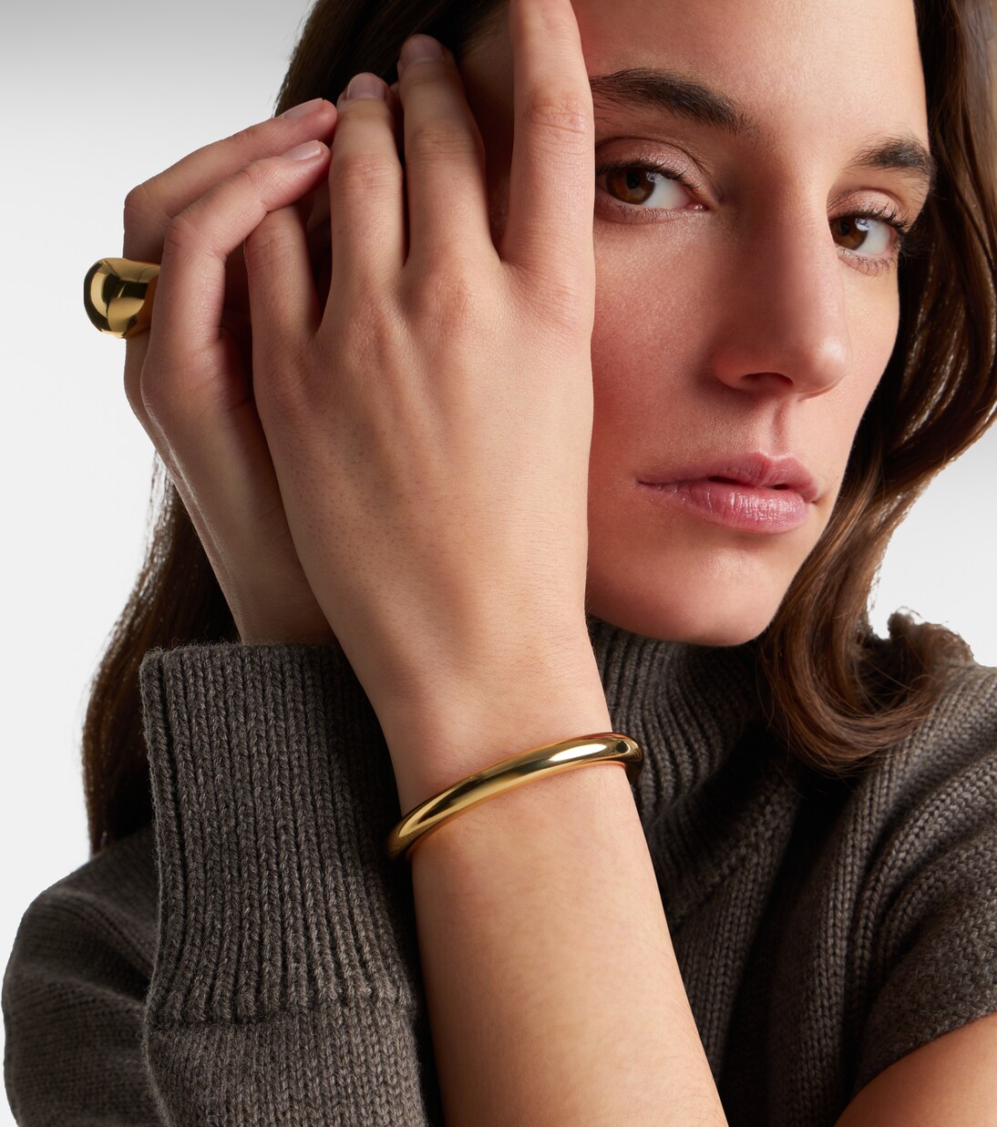 Armreif Natasha, 10kt vergoldet | Jennifer Fisher