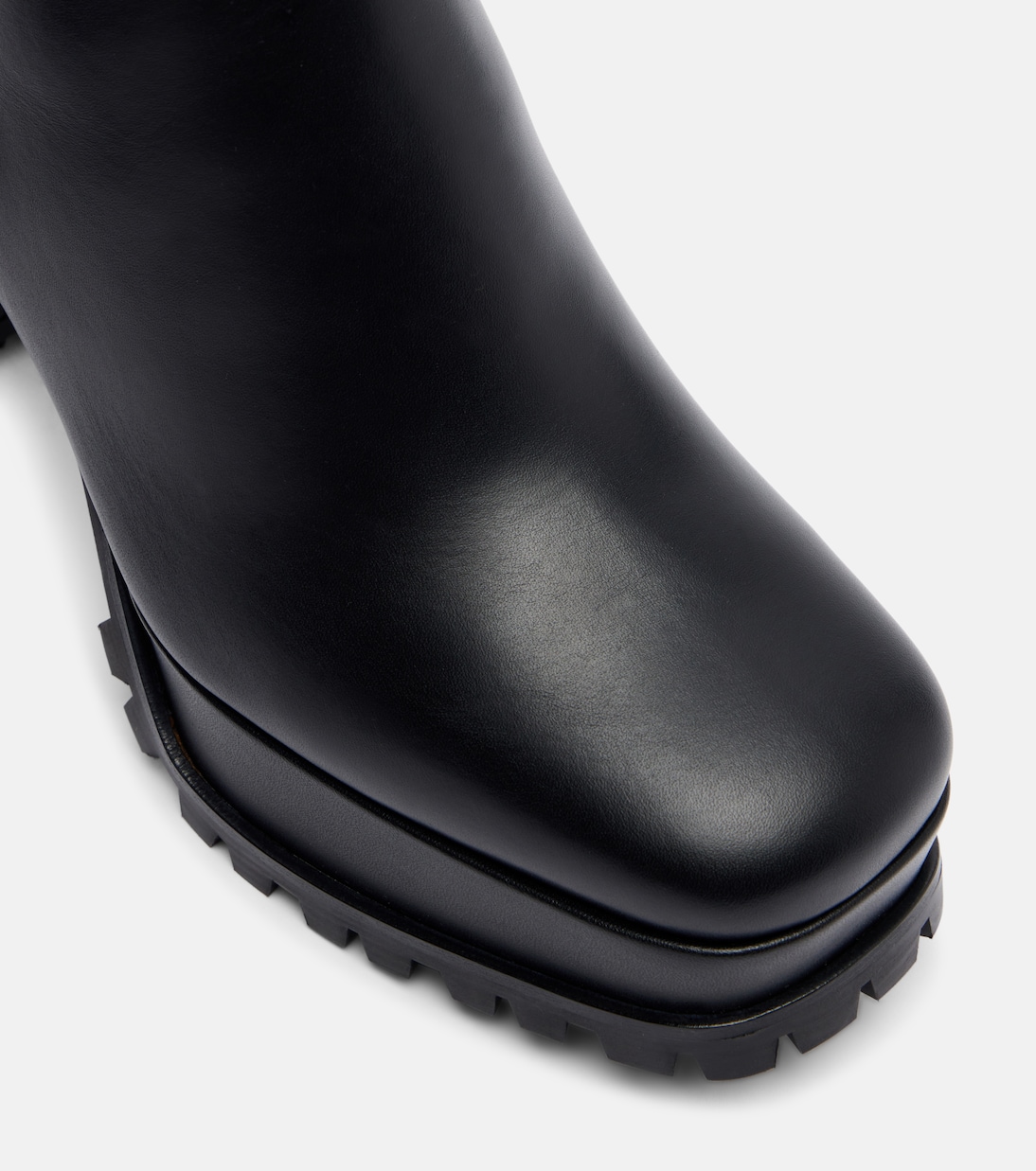 Leather platform ankle boots | Gianvito Rossi