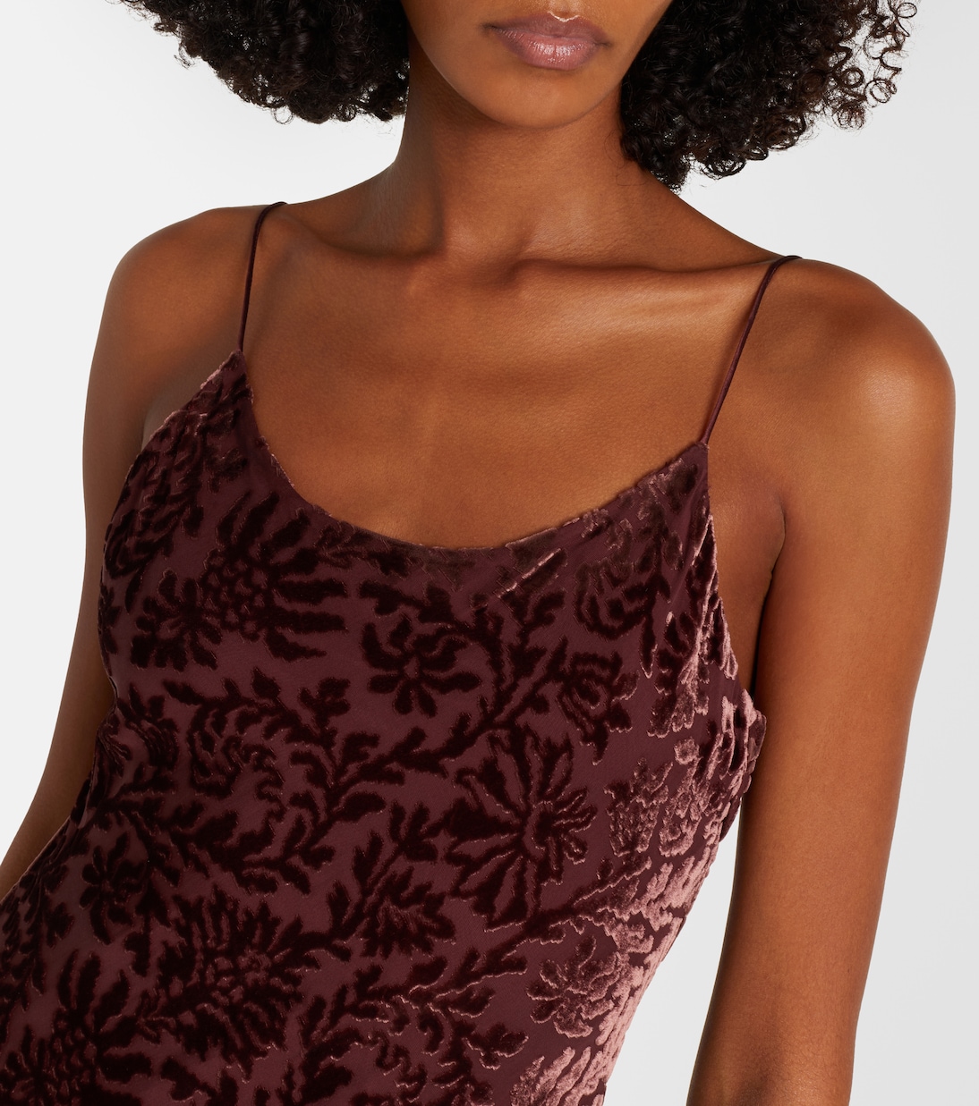 Robe longue Jolynn en jacquard | Veronica Beard