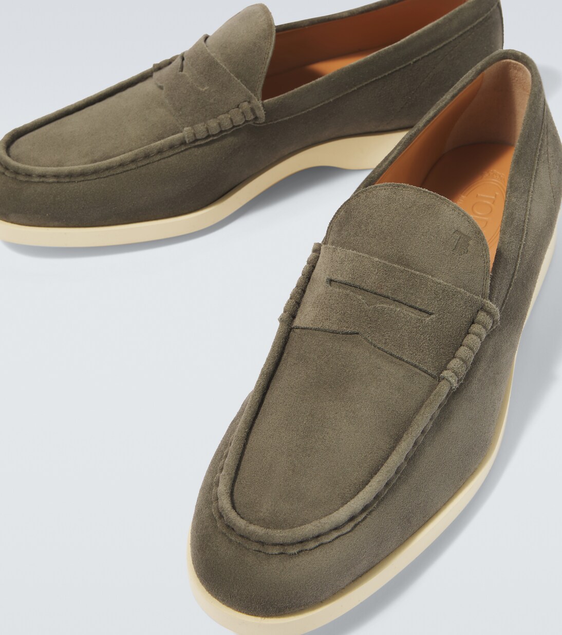 Suede penny loafers | Tod's