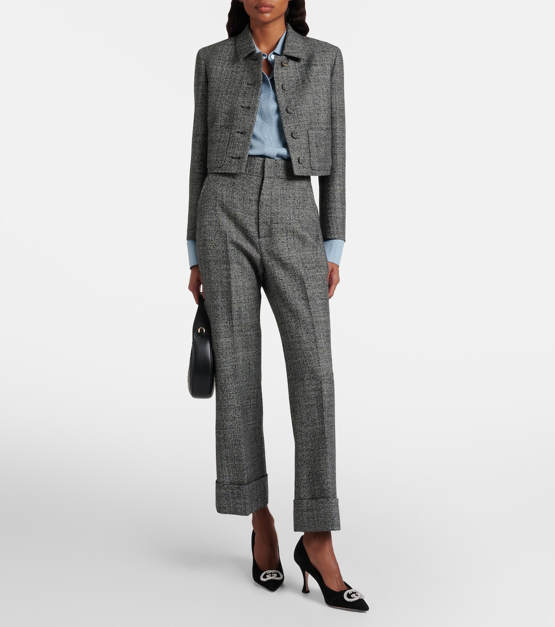 Salones Alicia 85 de ante adornados | Gucci