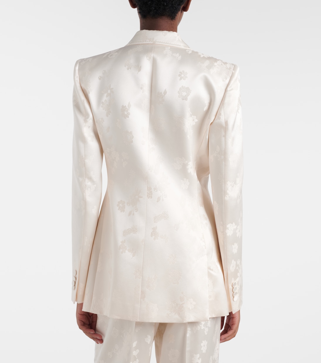 Blazer Aleah brodé en soie | Gabriela Hearst