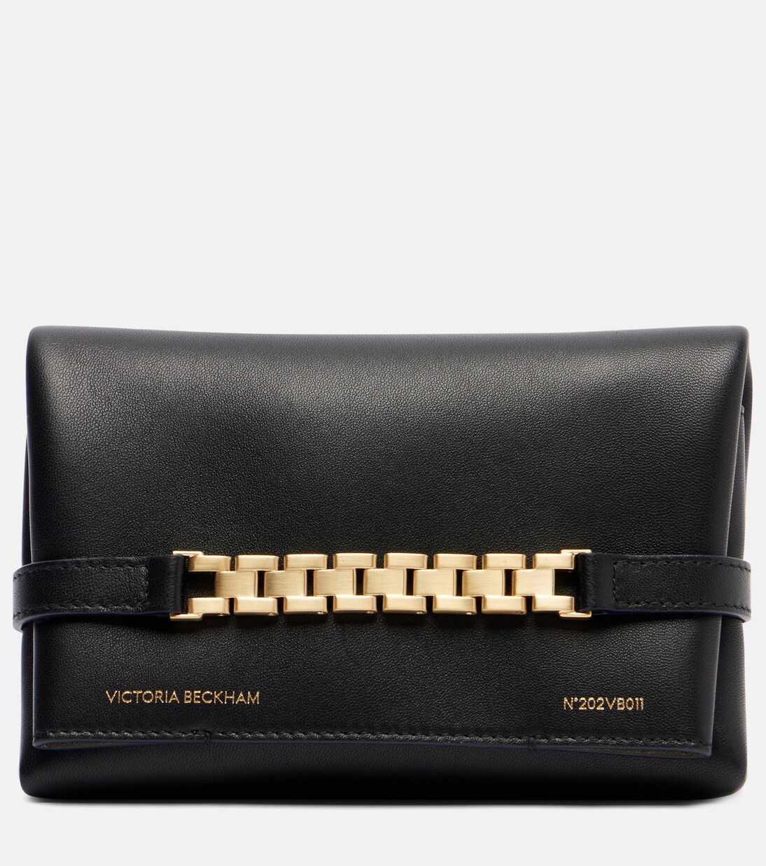 Chain Mini leather shoulder bag | Victoria Beckham