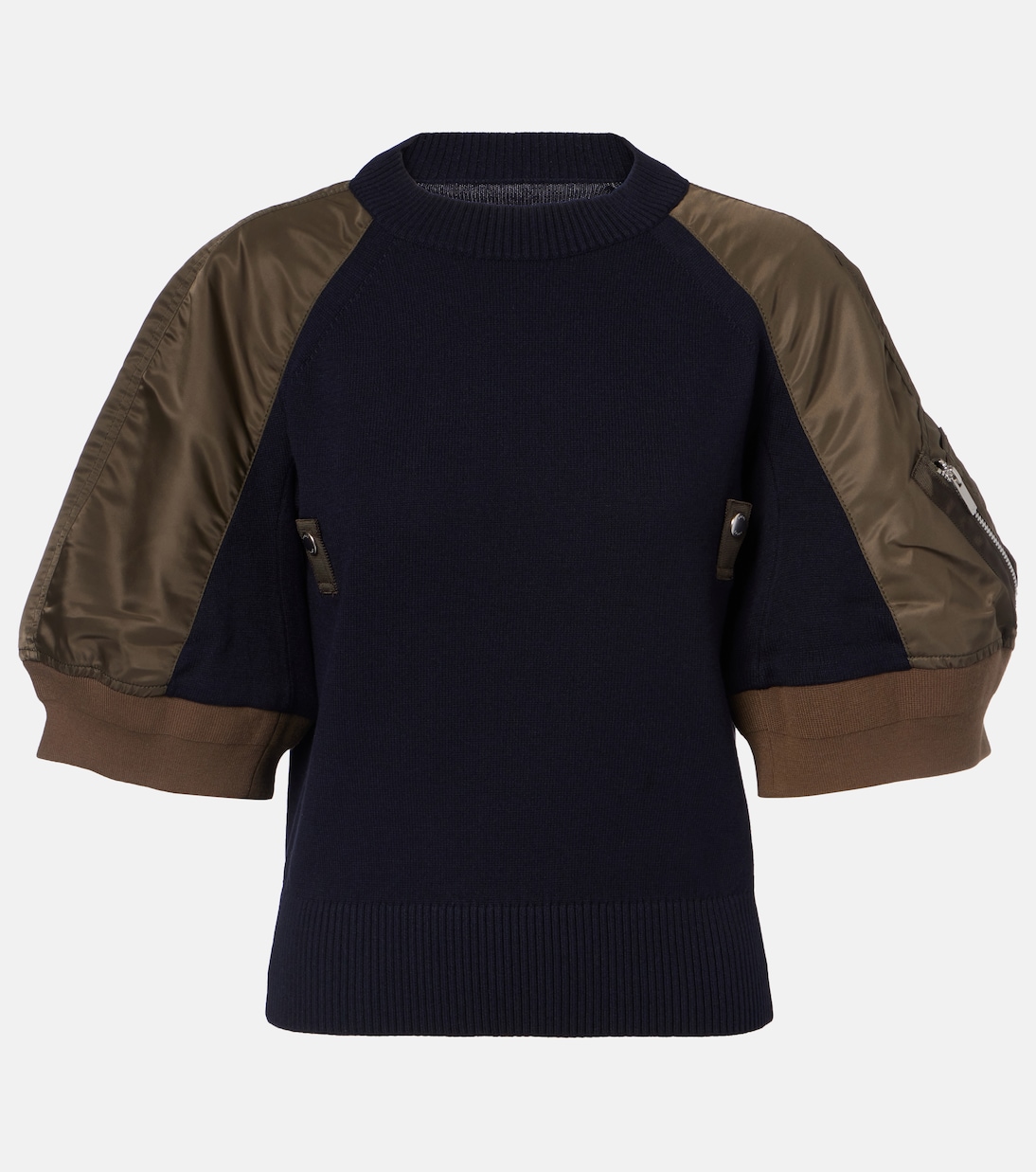 Paneled top | Sacai