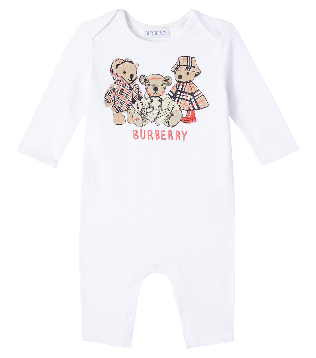 Bébé – Grenouillère Thomas Bear en coton | Burberry Kids