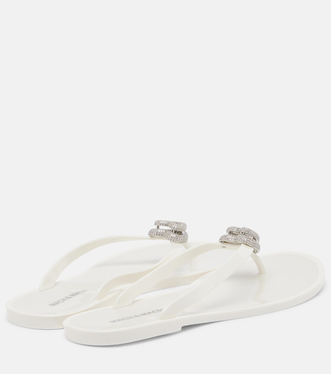 Riviera embellished thong sandals | Mach & Mach
