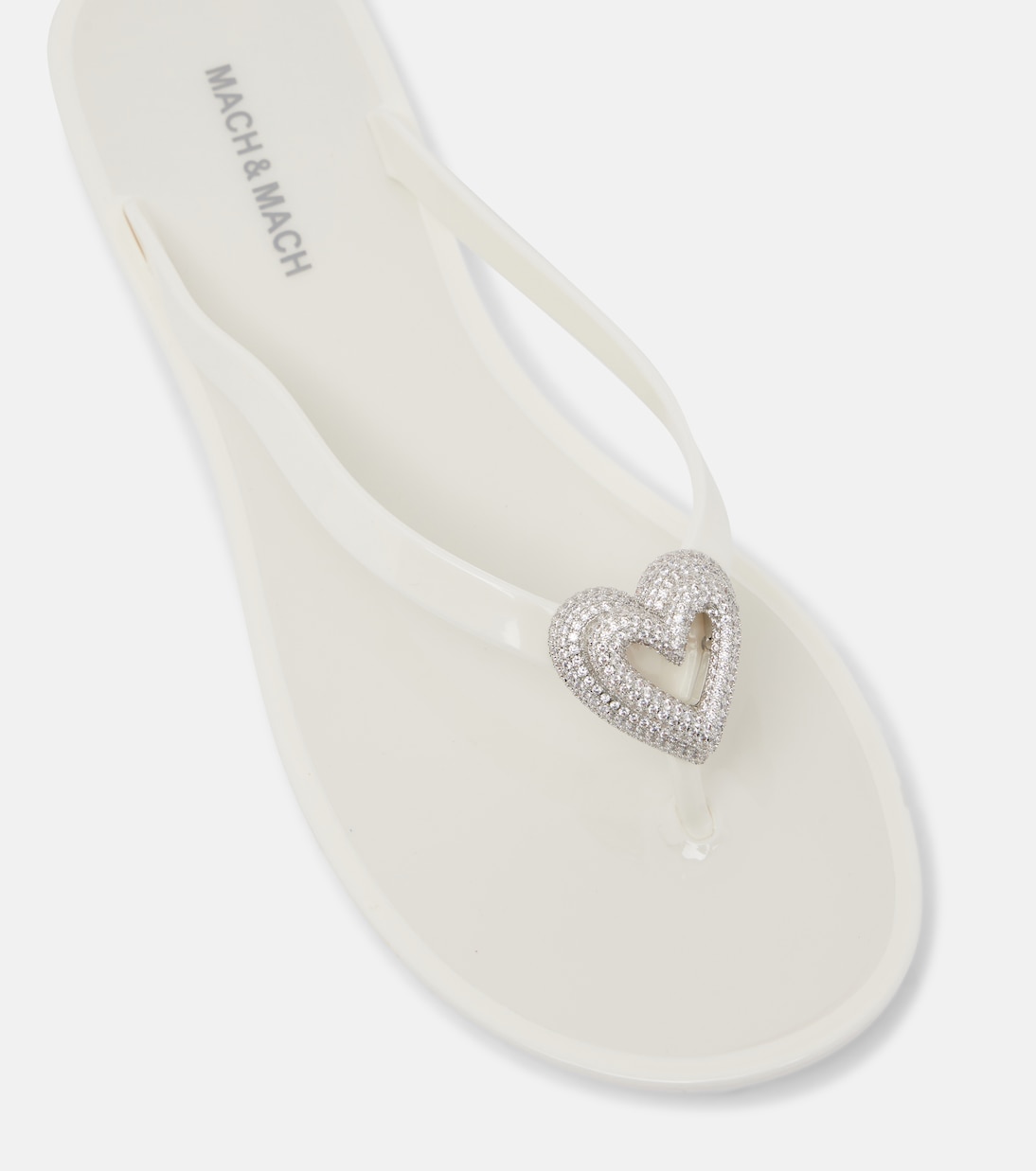 Riviera embellished thong sandals | Mach & Mach
