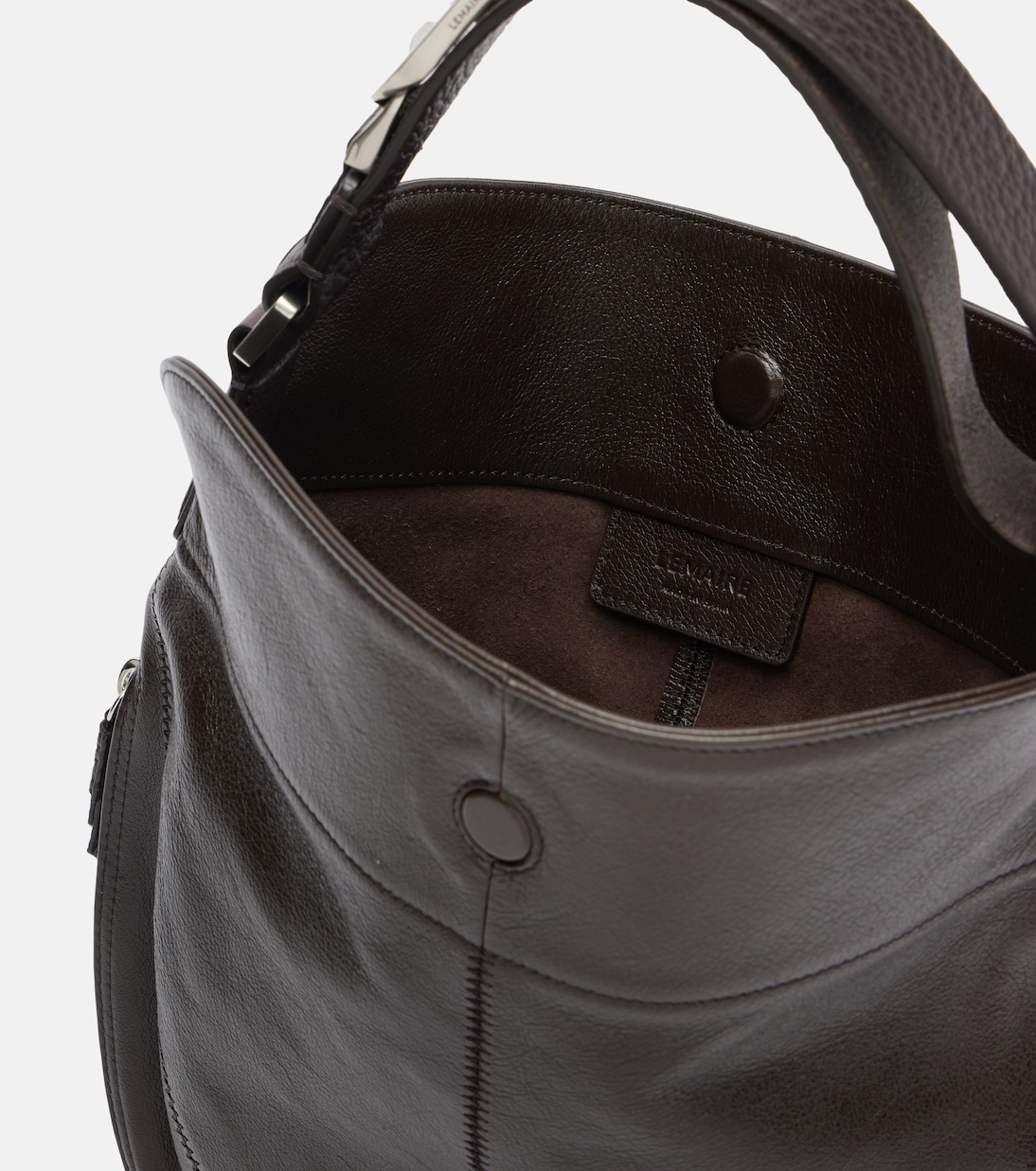 Schultertasche Quiver Clip Medium aus Leder | Lemaire