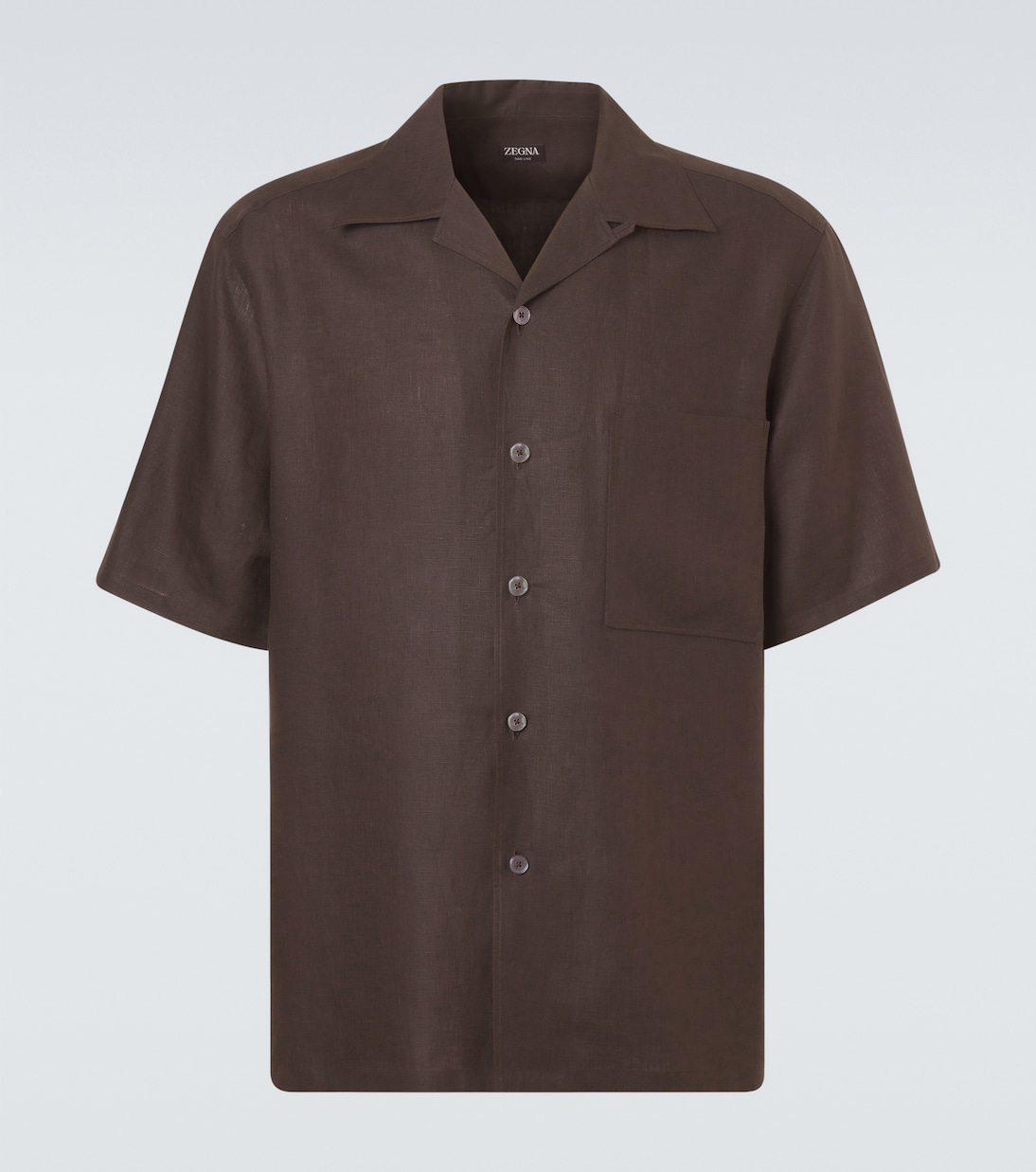 Linen bowling shirt | Zegna