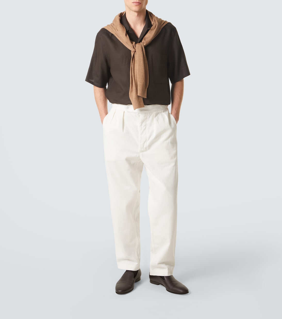 Linen bowling shirt | Zegna