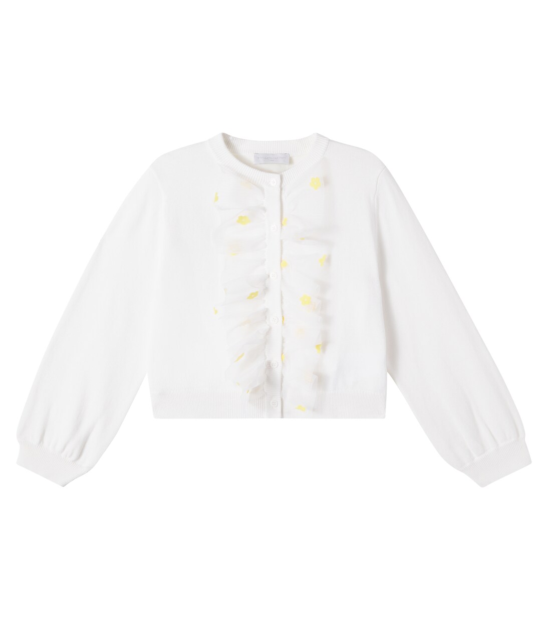 Cardigan en coton à fleurs | Stella McCartney Kids