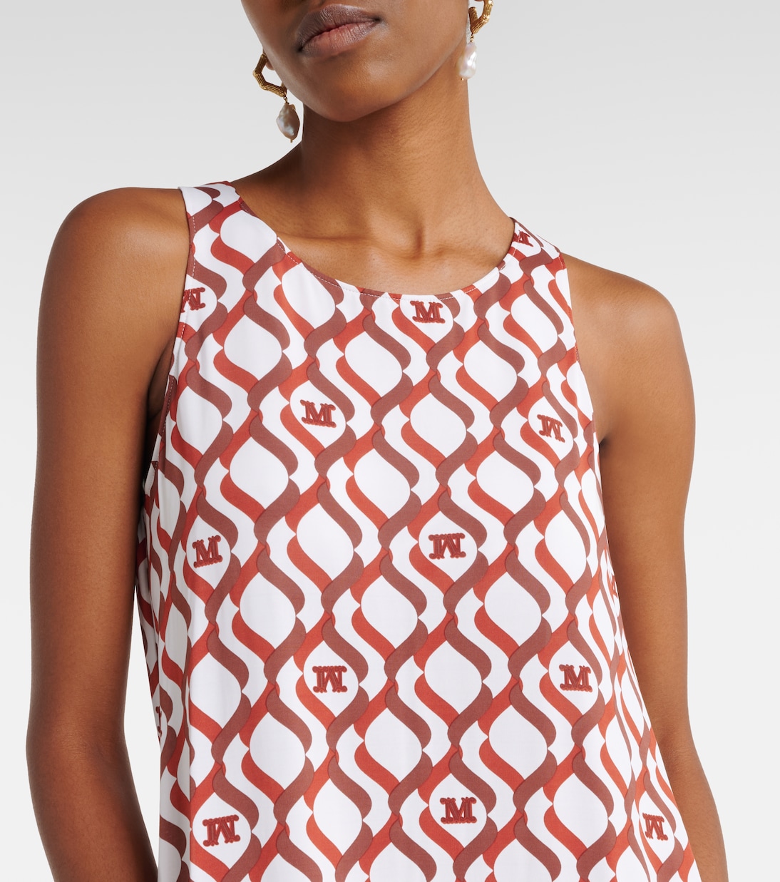 Paste printed midi dress | Max Mara